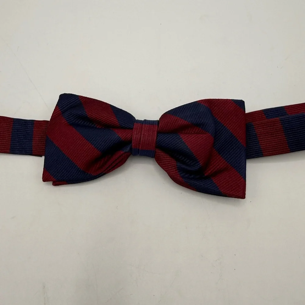 Brooks Brothers Boys Silk Striped Bow Tie
